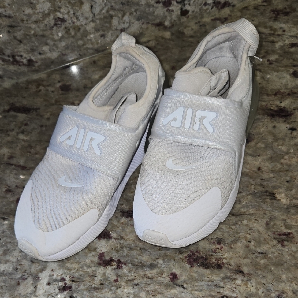 Nike Kids White Slip-On Sneakers